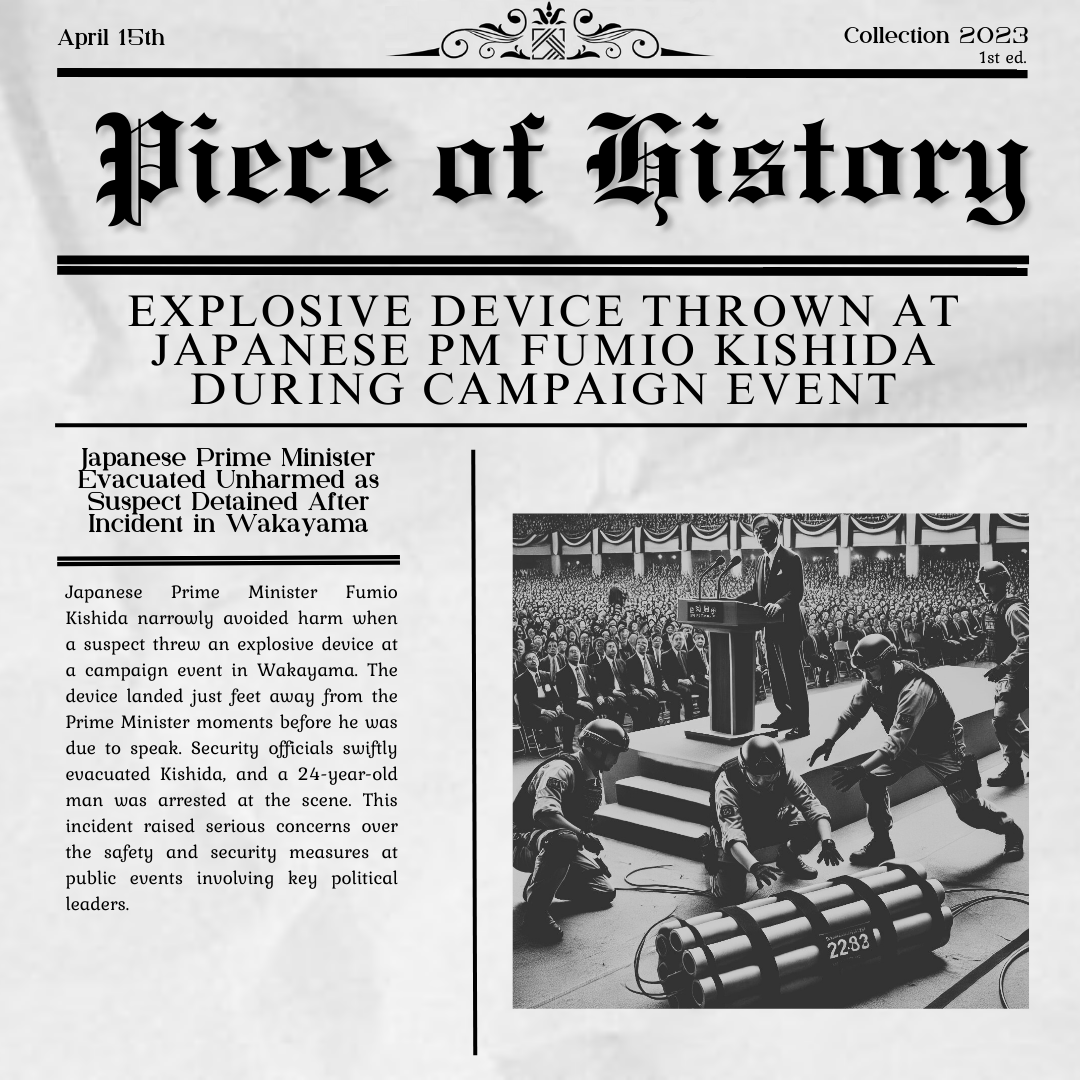 Piece of History 15:04 collection 2023