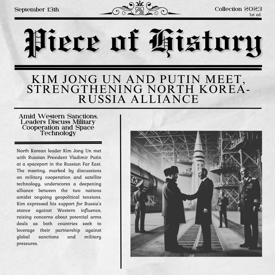 Piece of History collection 13/09/2023